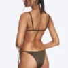 Mid Rise Knot Bikini Bottoms – Dark Mole