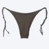 Mid Rise Knot Bikini Bottoms – Dark Mole