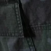 Mid Rise Loose Knee-Length Cargo Shorts – Navy Camo