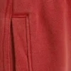 Mid Rise Loose Straight Leg Sweatpants – Red