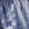 Mid-Rise Printed Poplin Pyjama Shorts – Blue – Baroque Collage