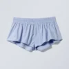 Mini Cotton Shorts – Light Blue