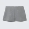 Mini Scuba Skirt – Grey