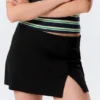 Mini Slit Skirt – Black