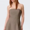 Mini Tube Suiting Dress – Mole Melange