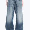 Missy Low Rise Loose Straight Jeans – Blue Horses – Medium Blue