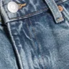 Missy Low Rise Loose Straight Jeans – Blue Horses – Medium Blue