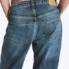 Missy Low Rise Loose Straight Jeans – Blue Hymn – Medium Blue