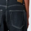 Missy Low Rise Loose Straight Jeans – Blue Rinse – Dark Blue