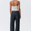 Missy Low Rise Loose Straight Jeans – Blue Rinse – Dark Blue