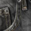 Missy Low Rise Loose Straight Jeans – Dusky Black – Black