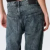 Missy Low Rise Loose Straight Jeans – Pandora Blue – Dark Blue