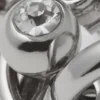 Mixed Pierce Hoop Earrings – Silver