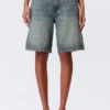 Monterey Low Rise Denim Shorts – Arizona Blue – Medium Blue