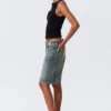 Monterey Low Rise Denim Shorts – Arizona Blue – Medium Blue
