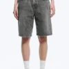 Monterey Low Rise Denim Shorts – Grey Fade – Grey