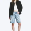 Monterey Low Rise Denim Shorts – Kimberley Blue – Light Blue