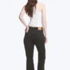 Moon Mid Rise Regular Bootcut Jeans – Tuned Black – Black