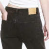Moon Mid Rise Regular Bootcut Jeans – Tuned Black – Black