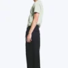 Nate Baggy Linen Blend Suit Trousers – Black