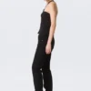 Neptune Low Rise Slim Straight Leg Jeans – Black Rinse – Black