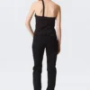 Neptune Low Rise Slim Straight Leg Jeans – Black Rinse – Black