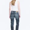 Neptune Low Rise Slim Straight Leg Jeans – Blue Hymn – Medium Blue
