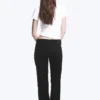 Nova Low Rise Slim Bootcut Jeans – Black Rinse – Black