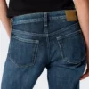 Nova Low Rise Slim Bootcut Jeans – Deep Sea Blue – Dark Blue