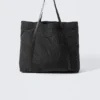 Nylon Tote Bag – Black