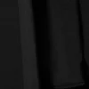 One-Shoulder Long-Sleeved Tie Top – Black