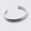Open Cuff Bracelet – Oxidised Silver