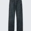 Orbit Mid Rise Regular Straight Leg Jeans – Ridge Blue – Dark Blue