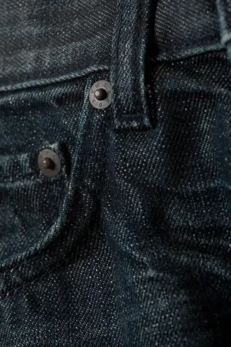 Orbit Mid Rise Regular Straight Leg Jeans – Ridge Blue – Dark Blue