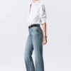 Origin Mid Rise Regular Straight Jeans – Mid Blue – Medium Blue