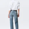 Origin Mid Rise Regular Straight Jeans – Mid Blue – Medium Blue