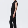Orion Mid Rise Slim Fit Straight Jeans – Black Rinse – Black