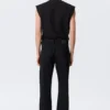 Orion Mid Rise Slim Fit Straight Jeans – Black Rinse – Black