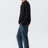 Orion Mid Rise Slim Fit Straight Jeans – Deep Sea Blue – Dark Blue