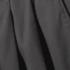 Otis Baggy Pleated Twill Chinos – Dark Grey