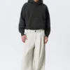 Otis Baggy Pleated Twill Chinos – Light Beige