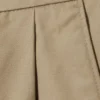 Otis Oversized Pleated Cotton Twill Chinos – Beige