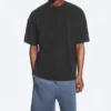 Oversized Boxy T-Shirt – Washed Black