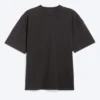 Oversized Boxy T-Shirt – Washed Black