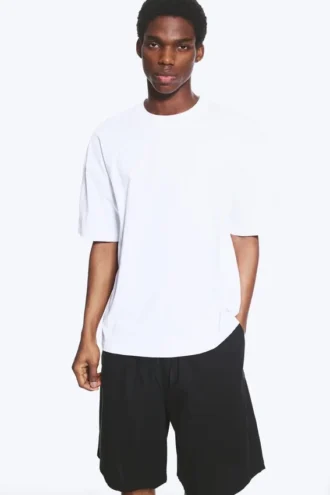 Oversized Boxy T-Shirt – White