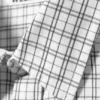 Oversized Checked Shirt – Checked White