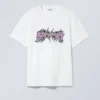 Oversized Graphic Printed T-Shirt – Abstract 3000