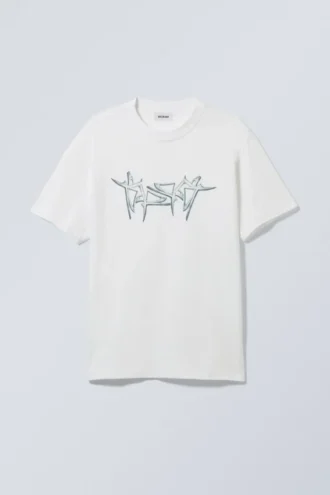 Oversized Graphic Printed T-Shirt – Blade Tangle