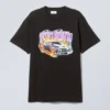 Oversized Graphic Printed T-Shirt – Pure Power Champion