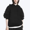 Oversized Heavyweight Hoodie – Black